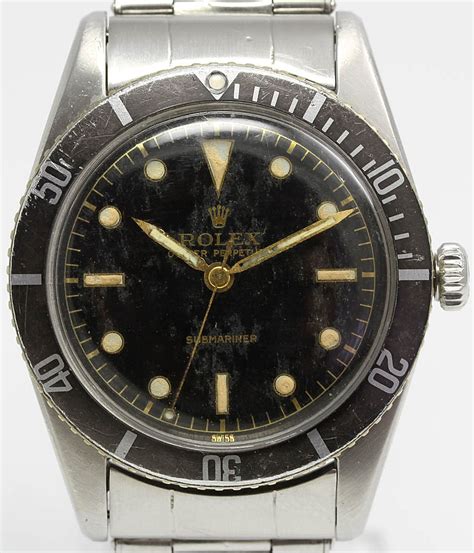 rolex sub printed dial refs watchuseek|rolex 6204 dial.